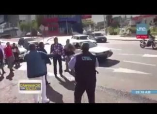 Con puñal en mano atentan contra periodista de UNETV Cesar Silva