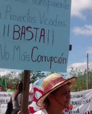 Comunidades de Santa Bárbara en permanente toma pacifica hasta que se cancele operaciones del proyecto de la Hidroeléctrica Cuyagual