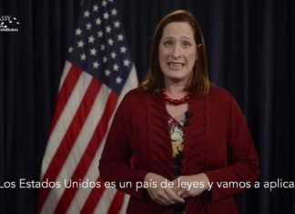 No arriesgar sus vida pide encargada de Negocios de la embajada americana a lo migrantes hondureños