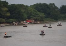 Tensión en la frontera: Caravana Migrante entra a México “por la fuerza”
