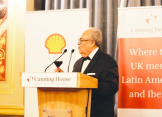 Embajador Iván Romero Martínez preside celebración del 75 aniversario de Canning House en Londres