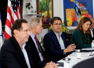 Honduras y los EE. UU. trabajarán en investigación y judicialización de promotores de caravanas