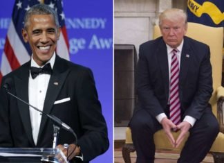 Obama le manda un “cariñoso” derechazo a Trump