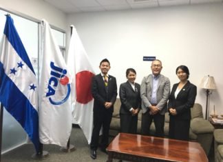 Tres voluntarios de JICA finalizan su misión en Honduras
