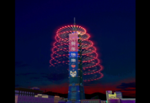 Rascacielos Taipéi 101 celebró Año Nuevo con espectáculo visual