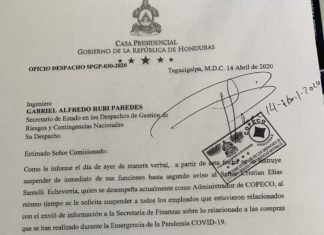 Ordenan suspender a empleados de Copeco por «percoladorazo» en medio de pandemia del coronavirus