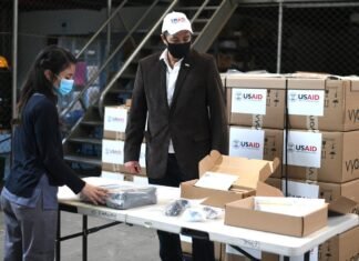 El Gobierno de los Estados Unidos dona un nuevo lote de ventiladores
