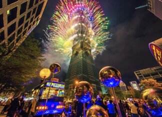 Fuegos artificiales del Taipei 101 para el Año Nuevo contará con efectos 3D para saludar al personal médico