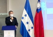 Vicecanciller de Taiwán visita Honduras en celebración del aniversario de lazos diplomáticos