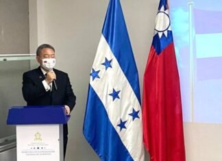 Vicecanciller de Taiwán visita Honduras en celebración del aniversario de lazos diplomáticos