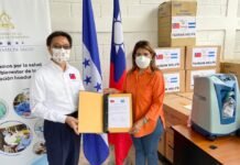 Taiwán entrega a la SESAL donación de insumos para controlar el Covid-19